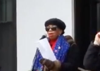 Shirley Whitaker Northampton, MA City Hall, Women's March 2019