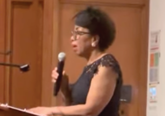 Shirley Whitaker singing Lord They Killed My Child This Morning, post Amherst College Screening of her award-winning short film Ashes to Ashes.